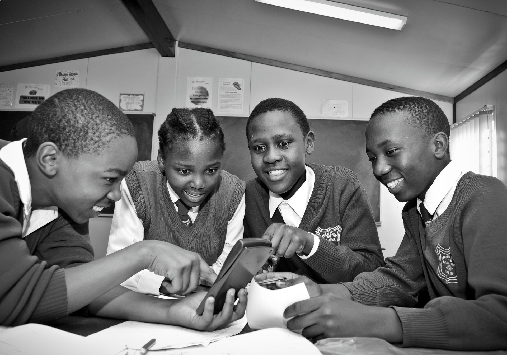 African Scool of Excellence Photos 730 B_W